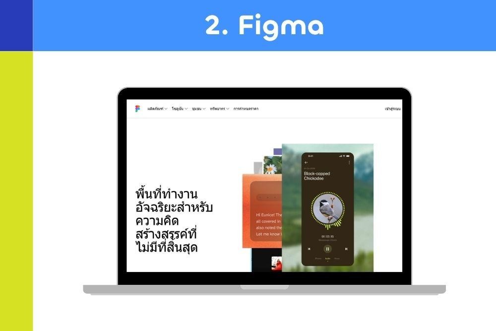 ออกแบบเว็บไซต์ ด้วยโปรแกรม Figma